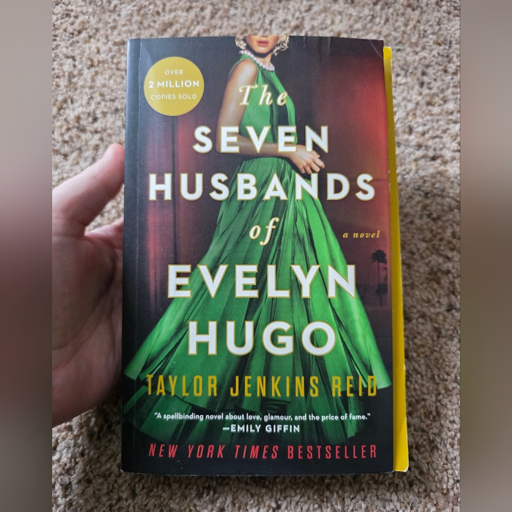 Seven Husbands of Evelyn Hugo by Taylor Jenkins Reid - book - historical fiction